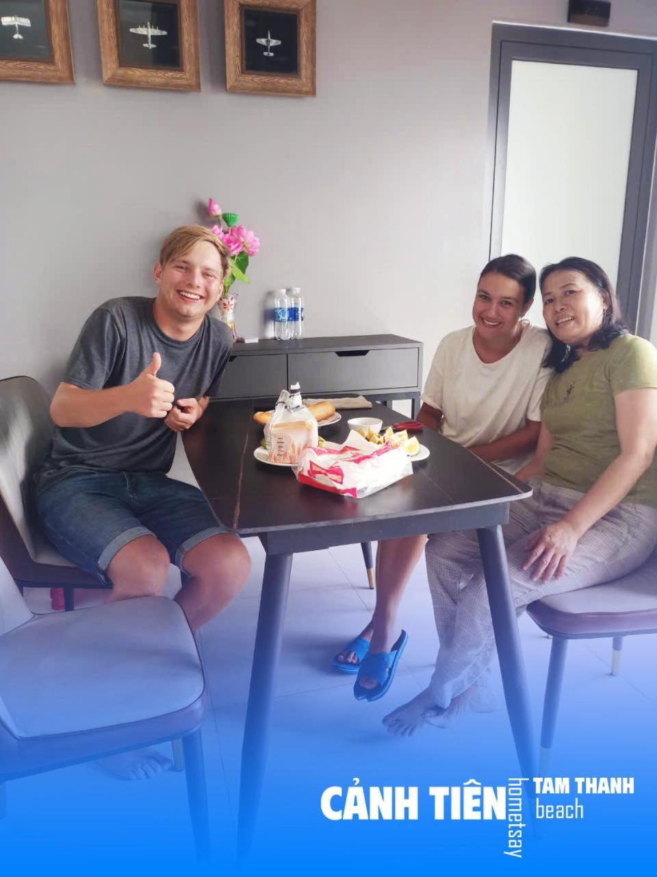 Canh Tien Homestay Tam Thanh Beach Тамки Екстериор снимка